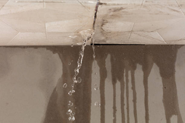 Professional Flood Damage Cleanup technician working in Merrick, NY